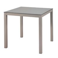 Taula Brunei amb l'estructura color tórtora i el tauler color gris