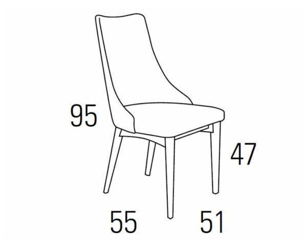 Medidas altas Silla A54-008