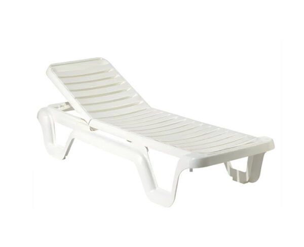 Tumbona Lola T totalmente blanca