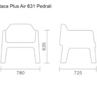 Medidas Butaca Plus Lounge 631
