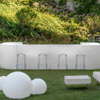 Barra modular Igloo en ambiente
