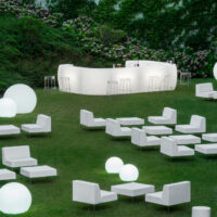 Barra modular Igloo en ambiente