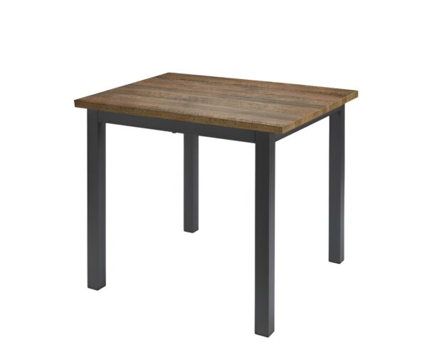 Mesa Nicte con estructura color grafito y sobre de melamina Valkiria