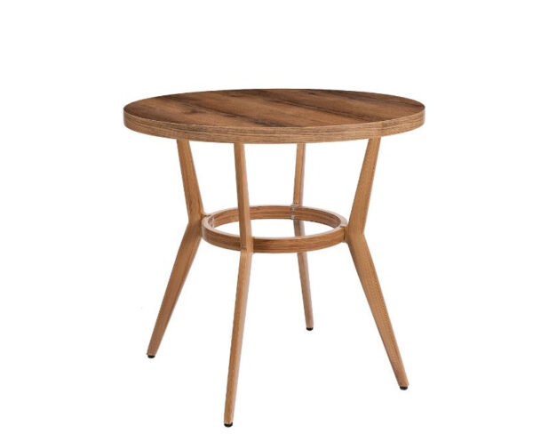 Mesa Louis estructura roble natural con sobre de melamina Baviera