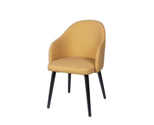 Sillón Zanom color mostaza