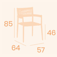 Medidas Sillón Piscis