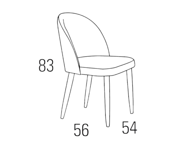 Medidas Silla A54-062