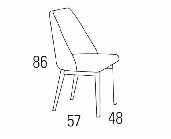 Medidas Silla A54-061