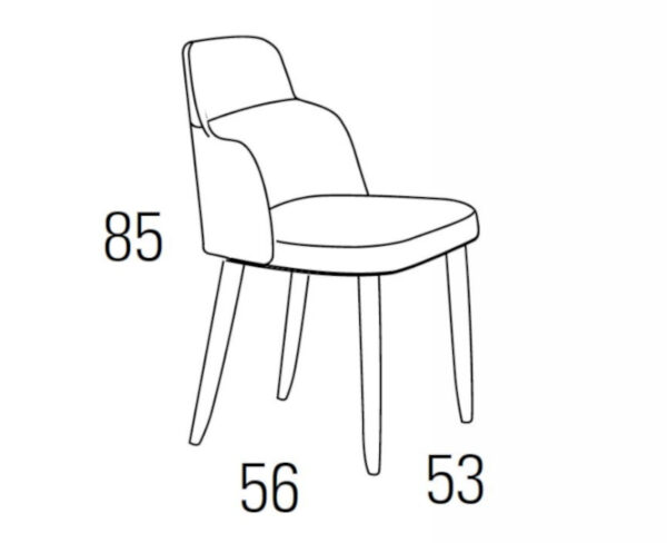 Medidas Silla A54-069
