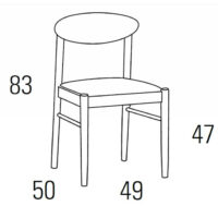 Medidas Silla A54-054